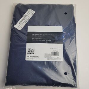 NEW Lichtenberg One curtain panel 54x63 inch Navy Blue Color #CT2